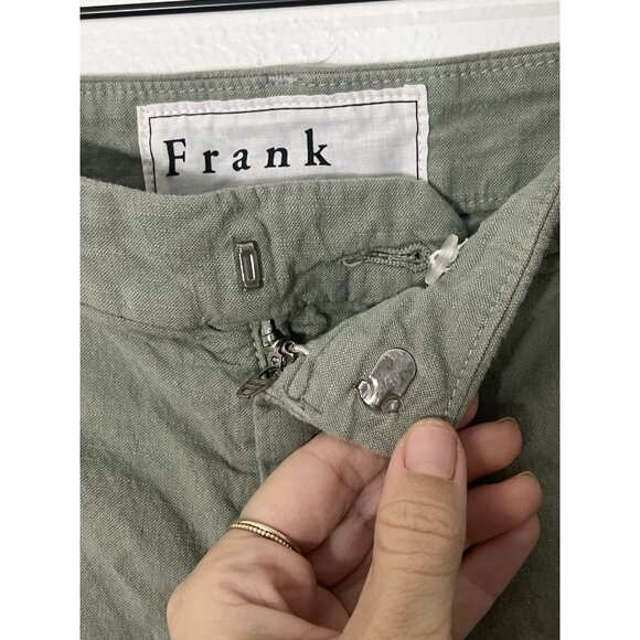 Frank And Eileen Kinsale The Trouser Green Size 12 - Picture 4 of 14